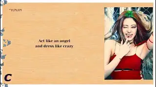 LE SSERAFIM (르세라핌) - CRAZY (Easy Lyrics)