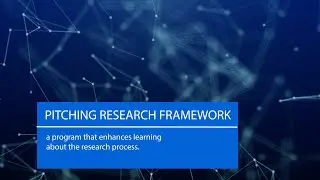 Pitching Research Framework