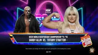 AEW Road Rager: Darby Allin vs Tiffany Stratton (c)