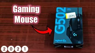 Unboxing best Mouse for Professional gaming | G502