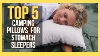 ✅ Top 5 BEST Camping Pillows For Stomach Sleepers