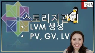 리눅스 기초 -  기본스토리지관리 Part3 (LVM-Logical Volume Manager)