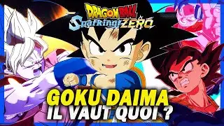 Dragon Ball Sparking Zero : je teste GOKU DAIMA + furies des 19 Son Goku (Gameplay 4K)