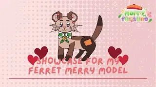 Showcase of Ferret Vtuber Model