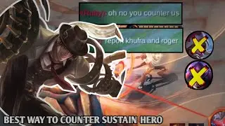 HERE'S HOW TO COUNTER SUSTAIN HERO "NO NEED SEA HELBERD | KHUFRA GAMEPLAY