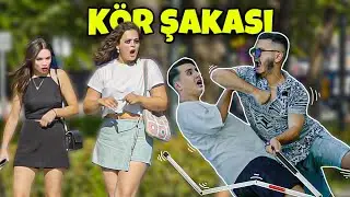 KÖR KILIĞINDA KAFA KARIŞTIRMA ŞAKASI ! - SOSYAL DENEY - KAMERA ŞAKASI