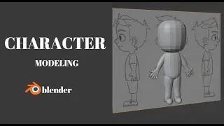 Make a character with skin modifier (Blender tutorial)