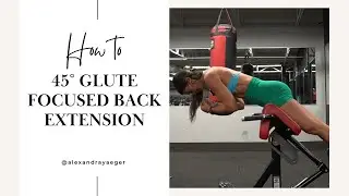 Form Tips: How to perform a back extension | Glute Bias 45° Extension Form Tips