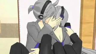 [MMD]  KISU 【Honne Dell & Haku Yowane】