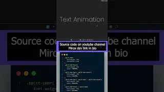 Creative CSS Text Animation Using :has() Selector – Modern Effects Tutorial!