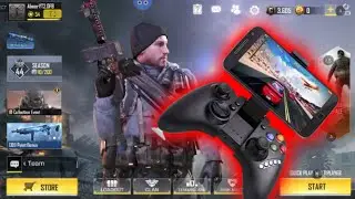 Como configurar gamepad no call of duty móbile e conta geforcenow !!