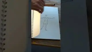A sketch coming to life (38 individual sketches = the animation)