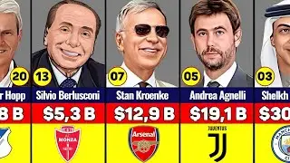 ⚽ Richest Football Club Owners | 3D Comparison