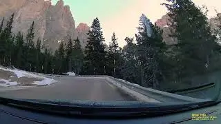 To Canazai Dolomites road SS48