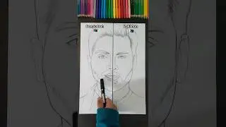 Draw but in two Different Cultures ✨ Part 1 #short #draw #drawing #drawings #art #painting #viral