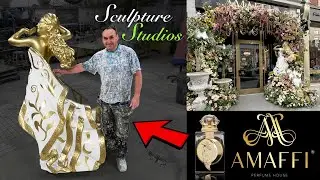 Amaffi Perfume House - Aphrodita Fragrance Goddess Statue -  London - by Sculpture Studios