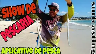 #EPISODIO45 SHOW DE PESCARIA MUITAS ESPECIES NOVA  MUITO PEIXE GRANDE - DICA DE APLICATIVO PRA PESCA