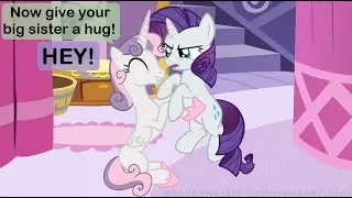 [MLP Comic Dub] Rarity's Big Sister (comedy)
