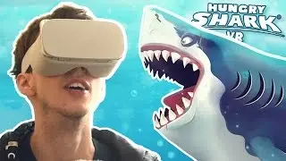 SHARK VR!!! - Hungry Shark World VR | HD