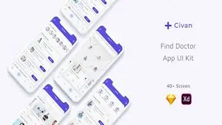 Civan - Find Doctor App UI Kit | Themeforest Website Templates and Themes