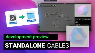 cables development preview: standalone / offline version WIP