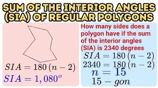 Sum of the Measures of the Interior Angles of Any Polygon (Part 1)