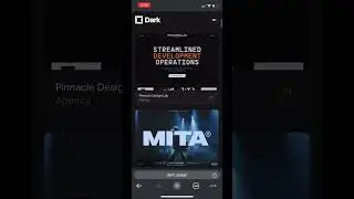 Best dark theme website collection 