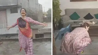 Shagufta Dasi Jutti Enjoy Rain🤷‍♀️ And Clean Home Vlog