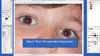 HOW TO REMOVE RED EYES EFFECT WITH GIMP
