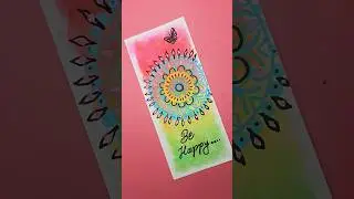 Bookmark Design Idea #art #bookmark #rdartandcraft