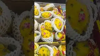 Sarı Ejder Meyvesi hiç gördün mü? Kilosu yaklaşık 1000 TL'yi buluyor.