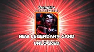 Vampire unlock in Mythical chest | Vampire unlock Castle crush| Castle 6 Legendary card