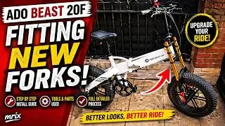 ADO 20F Beast - How to Fit install New Forks.