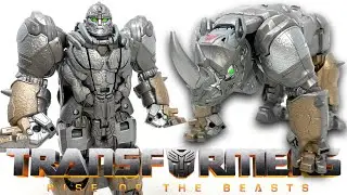 Transformers RISE OF THE BEASTS Smash Changers RHINOX Review