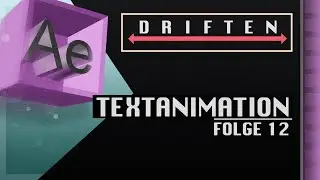 After Effects Text Animation  - Text auseinander driften lassen  (Teil 12)
