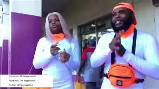 IMAGE AND DOLLY PAYING IT FORWARD IN OCHO RIOS, JAMAICA (with The reggae hub)
