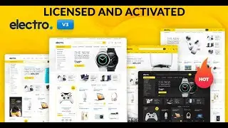 How to Make a Multi Vendor eCommerce Website With WordPress | Electro Theme Download 2021