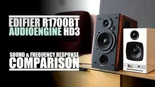 DSAUDIO.review ||  Audioengine HD3 vs Edifier R1700BT  || sound.DEMO