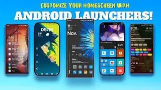 Top 5 BEST Android Launchers in 2025 🔥 – Ultimate Customization & Speed! 🚀