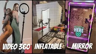 Photo Booth Rental in Chicago and South Florida for weddings and quinceaneras.