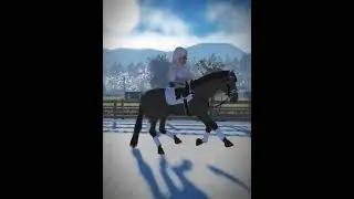 Walk to canter😻 || Online Dressage Competition!!💗 (Vlog coming up sunday)