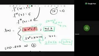 Derivatives (Week-5 session-2 M1ES)