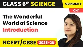 The Wonderful World of Science - Introduction | Class 6 Science (Curiosity) Chapter 1 | CBSE 2024-25