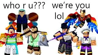 NEW UPDATE BOSSES meet their OLD Versions… (Blox Fruits Meme)