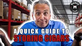 Beginners Cigar Guide | How to Store Cigars 🔥