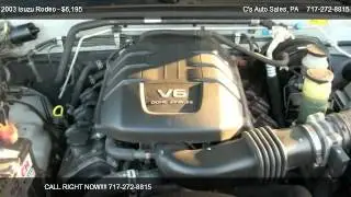 2003 Isuzu Rodeo  - for sale in Lebanon, PA 17042