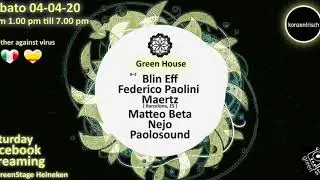 Paolosound Lockdown DJ Set for Green House 04/04/020