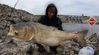48 Hours Fishing for INVASIVE Monsters in Raging Spillways!