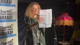 Daisy Brown at the second London heat of the Chortle Student Comedy Award 2024