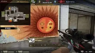 POV - Fallen (SK)(38-19) vs Astralis / cache / BLAST Pro Series Copenhagen 2017